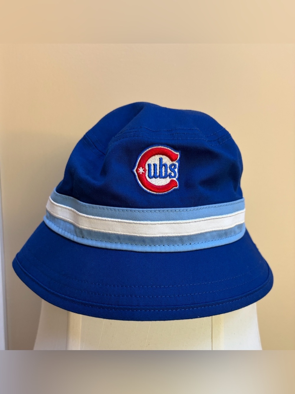Cubs Royal Blue Bucket Hat Size Large